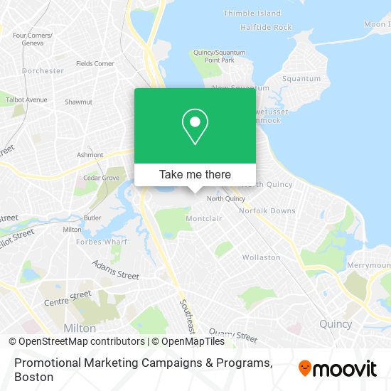 Promotional Marketing Campaigns & Programs map
