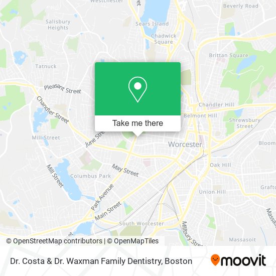 Dr. Costa & Dr. Waxman Family Dentistry map