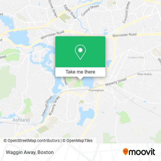 Waggin Away map