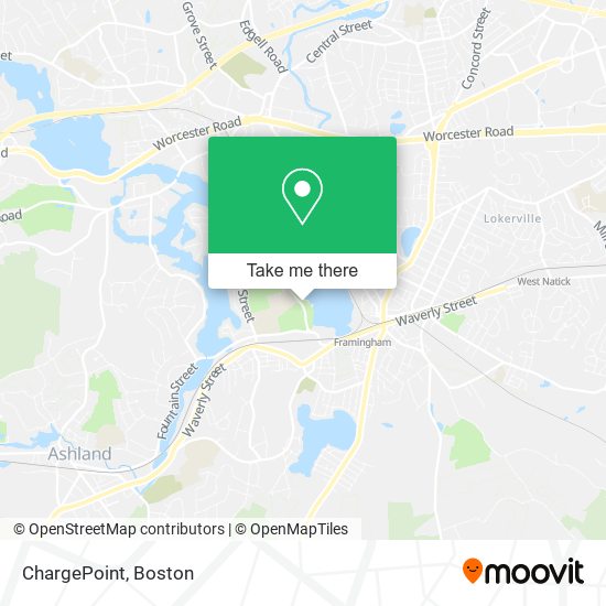 ChargePoint map