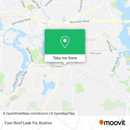 Mapa de Fast Roof Leak Fix