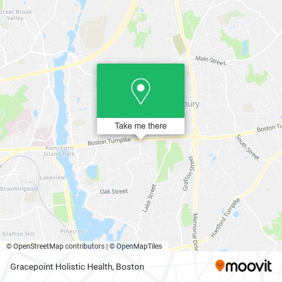 Gracepoint Holistic Health map