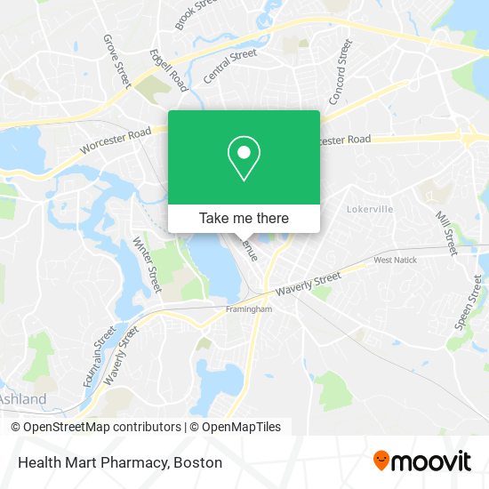 Health Mart Pharmacy map