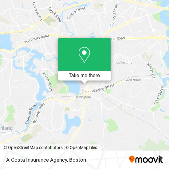 A-Costa Insurance Agency map