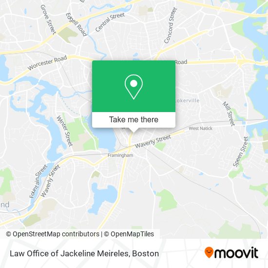 Law Office of Jackeline Meireles map