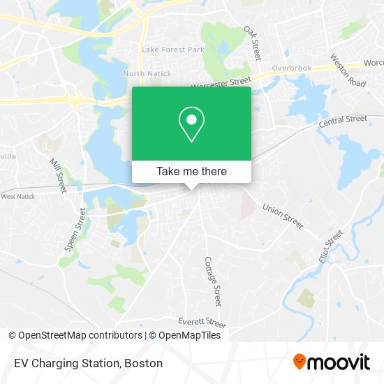 EV Charging Station map