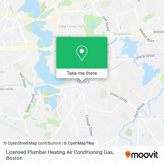 Mapa de Licensed Plumber Heating Air Conditioning Gas