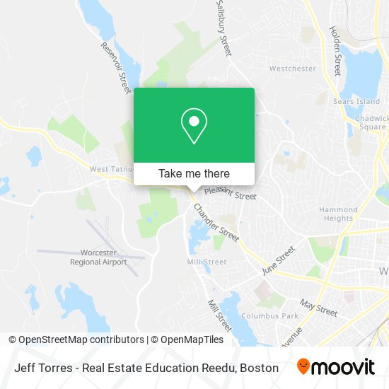 Jeff Torres - Real Estate Education Reedu map