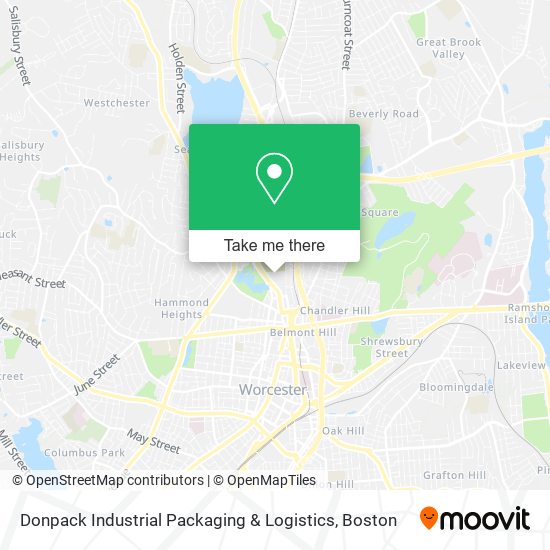 Mapa de Donpack Industrial Packaging & Logistics