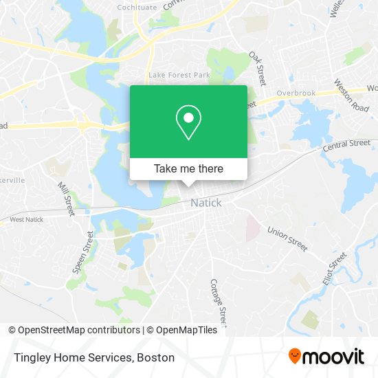 Mapa de Tingley Home Services