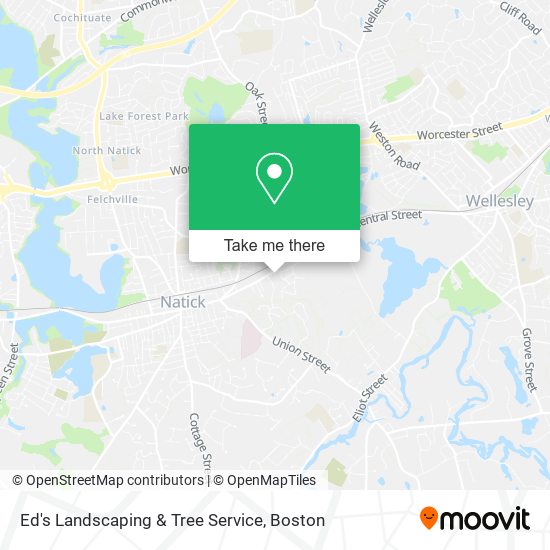 Ed's Landscaping & Tree Service map