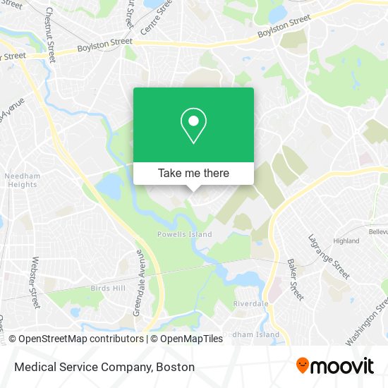 Medical Service Company map