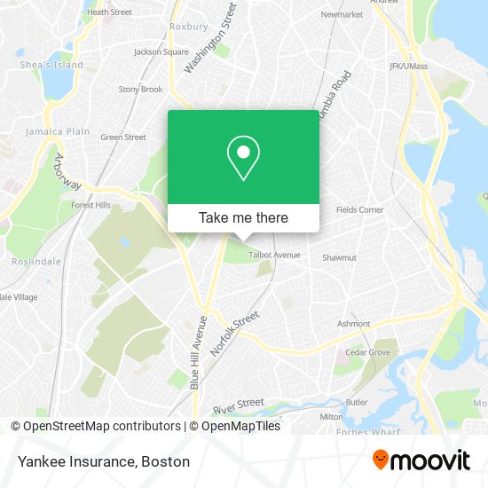Mapa de Yankee Insurance