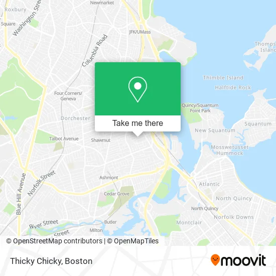 Thicky Chicky map