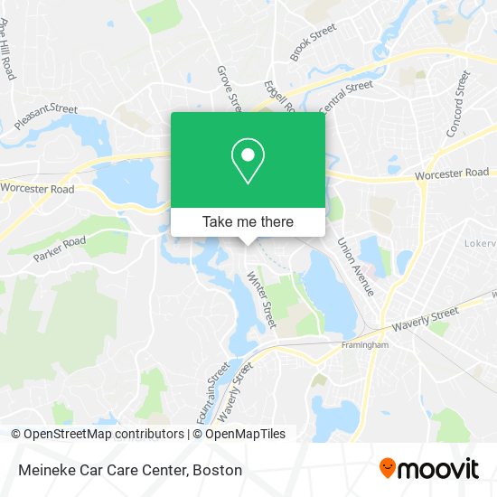 Meineke Car Care Center map