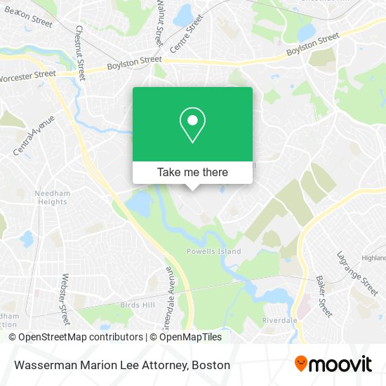 Wasserman Marion Lee Attorney map