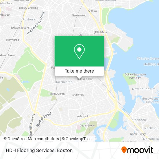 HDH Flooring Services map