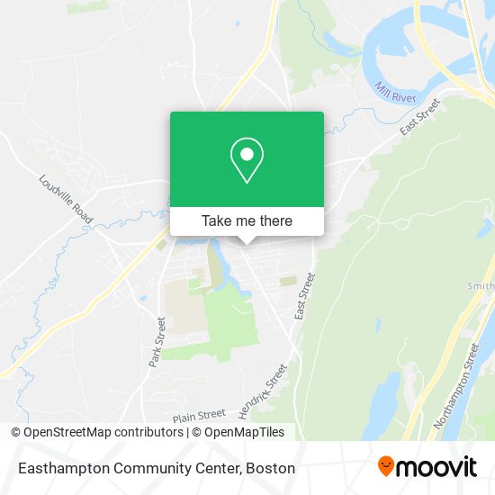 Mapa de Easthampton Community Center
