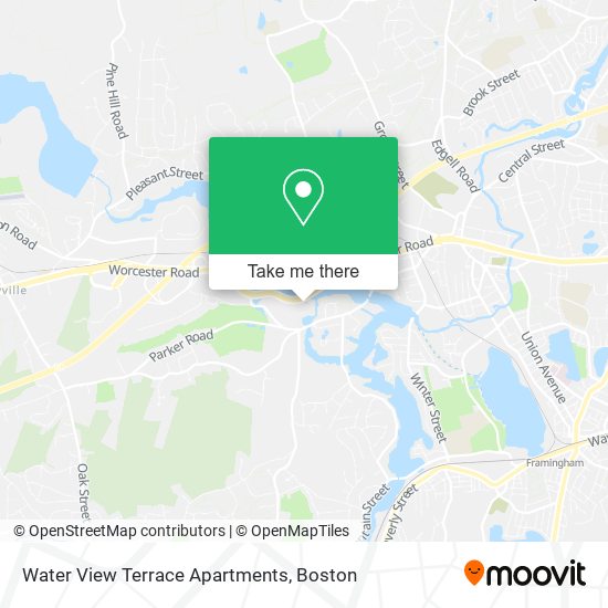 Water View Terrace Apartments map