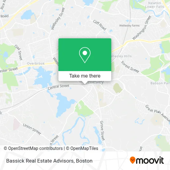 Bassick Real Estate Advisors map