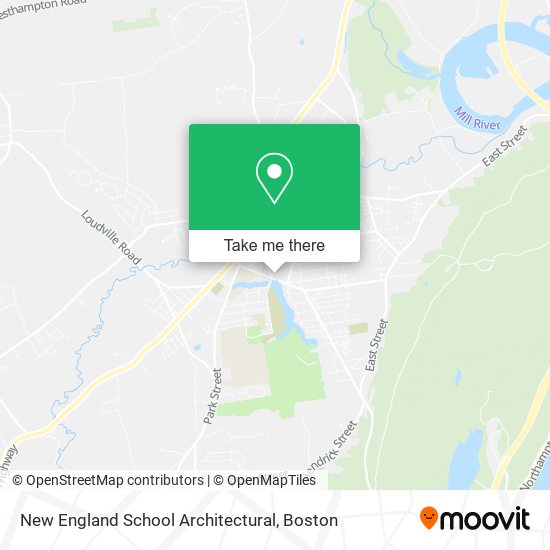 Mapa de New England School Architectural