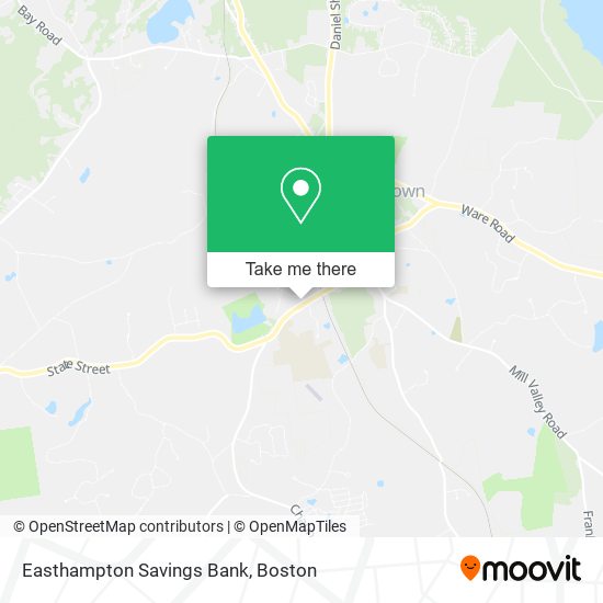 Easthampton Savings Bank map