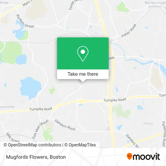 Mugfords Flowers map