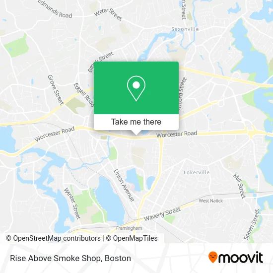 Rise Above Smoke Shop map