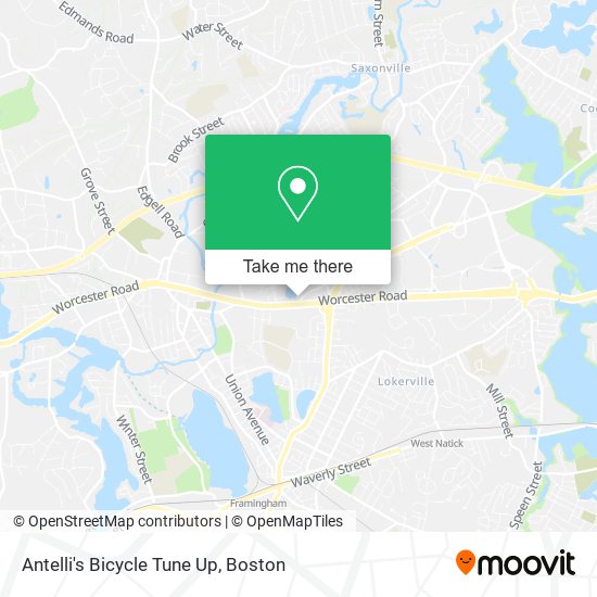 Antelli's Bicycle Tune Up map
