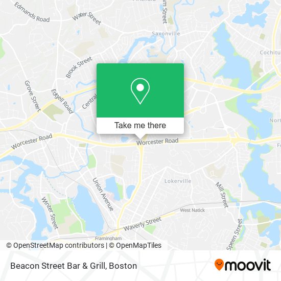 Mapa de Beacon Street Bar & Grill