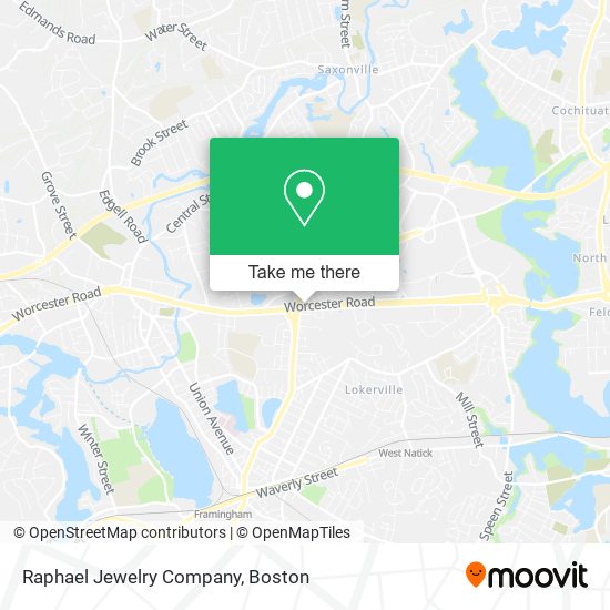 Raphael Jewelry Company map