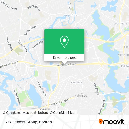 Naz Fitness Group map