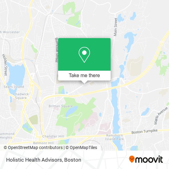 Holistic Health Advisors map