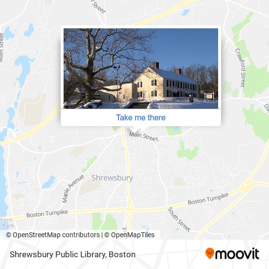 Shrewsbury Public Library map