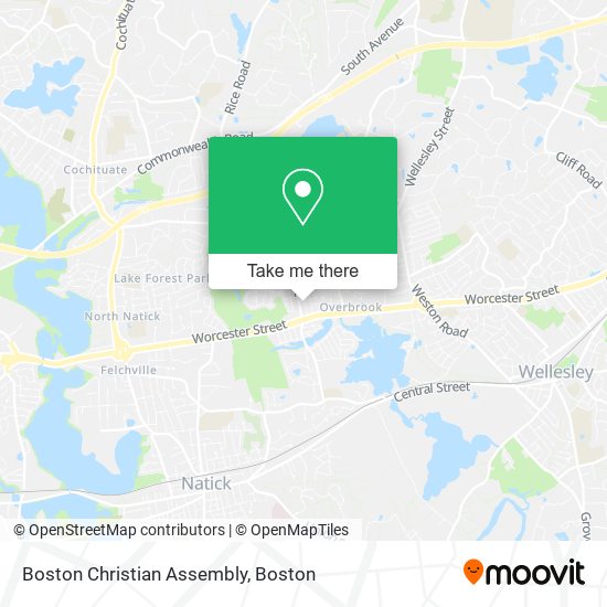 Mapa de Boston Christian Assembly