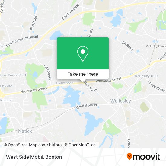 West Side Mobil map