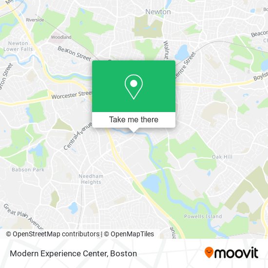 Mapa de Modern Experience Center