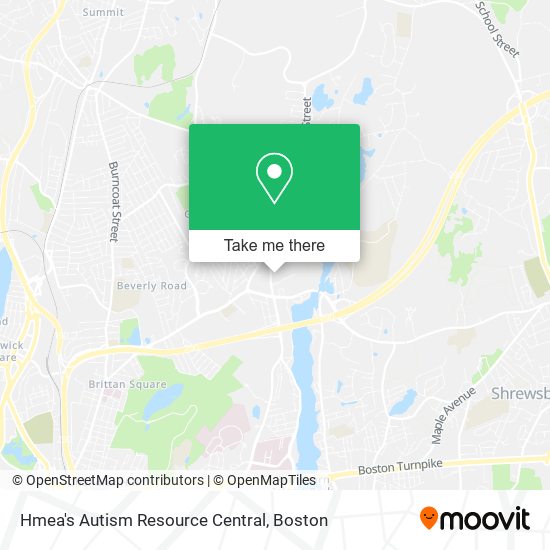 Hmea's Autism Resource Central map