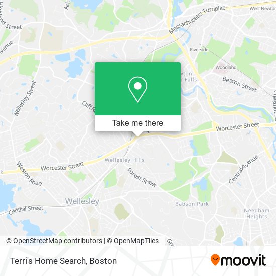 Terri's Home Search map