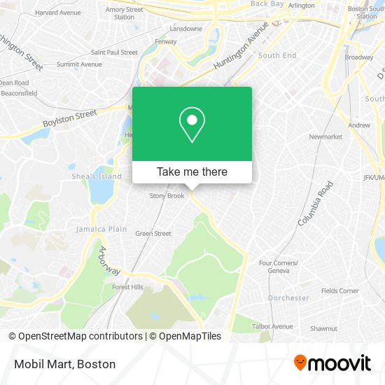 Mobil Mart map