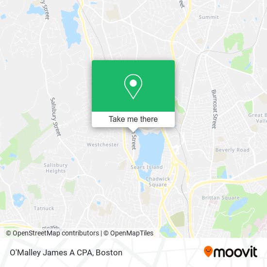 O'Malley James A CPA map