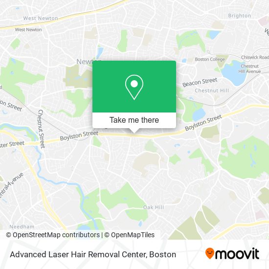 Advanced Laser Hair Removal Center map