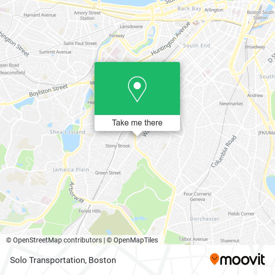 Mapa de Solo Transportation