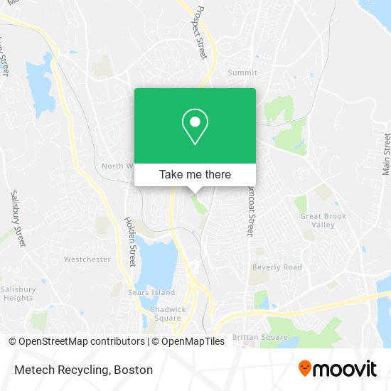 Mapa de Metech Recycling