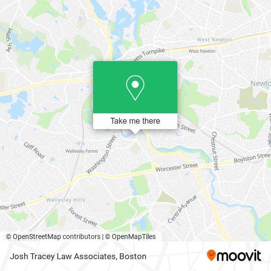 Josh Tracey Law Associates map