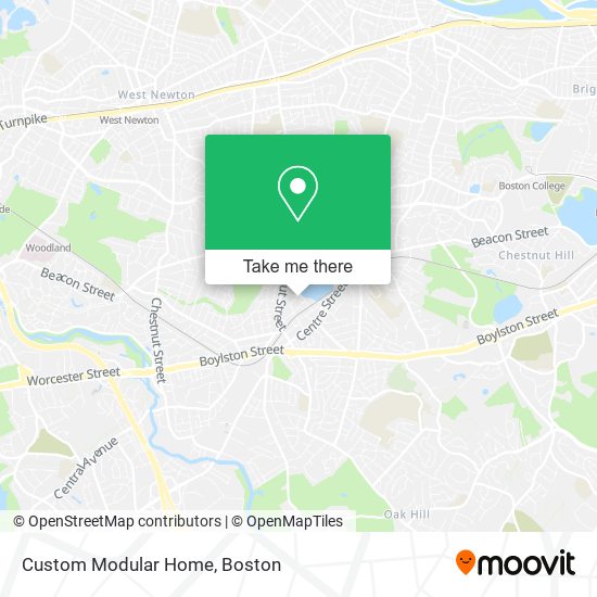 Custom Modular Home map