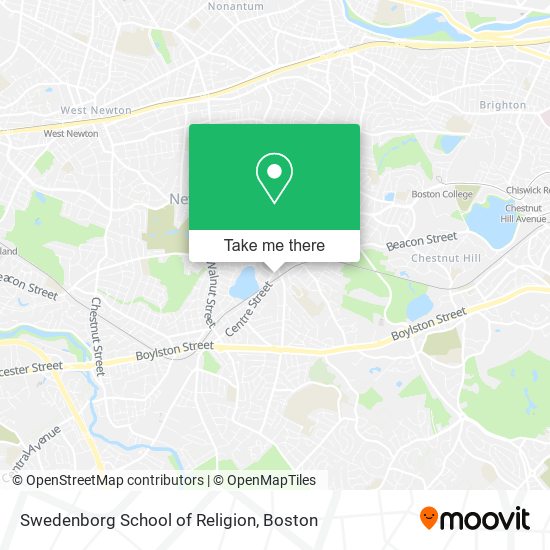 Swedenborg School of Religion map