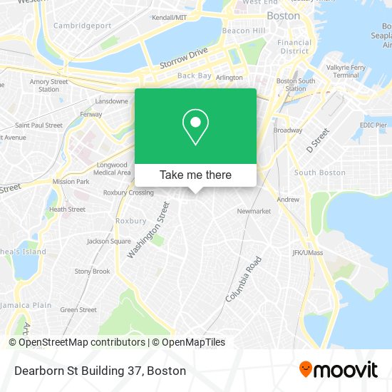 Mapa de Dearborn St Building 37