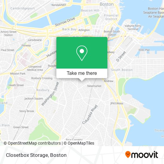 Closetbox Storage map