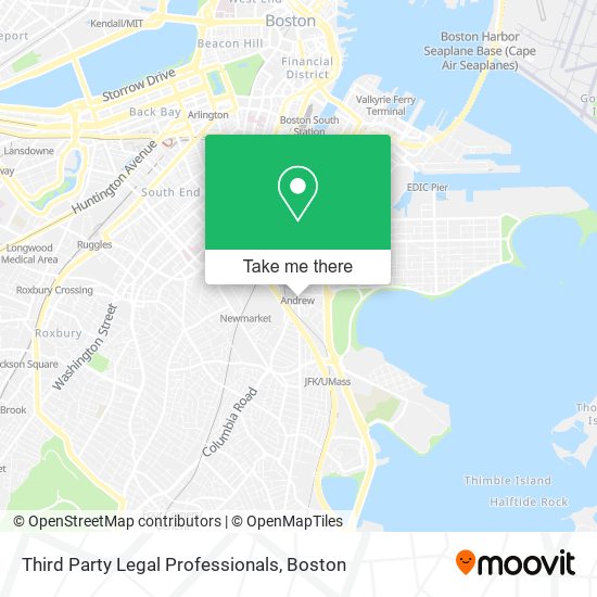Third Party Legal Professionals map